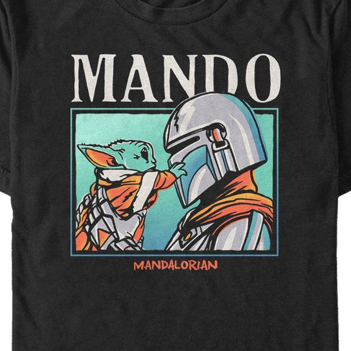 Fifth Sun Men's Star Wars: The Mandalorian Mando And The Child T-Shirt