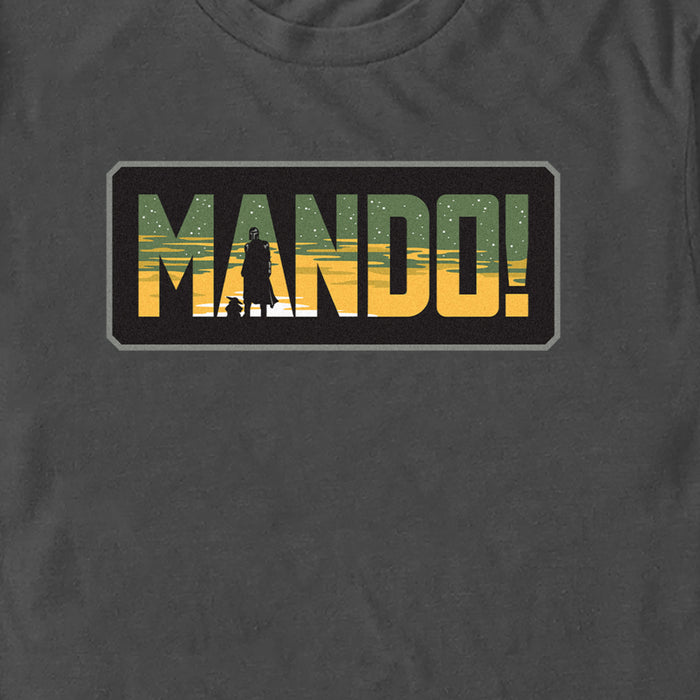 Fifth Sun Men's Star Wars: The Mandalorian Mando Sunset T-Shirt