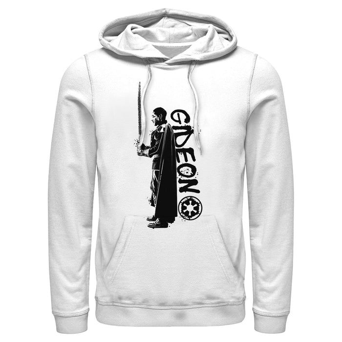 fifth sun Men's Star Wars: The Mandalorian Moff Gideon Pull Over Hoodie