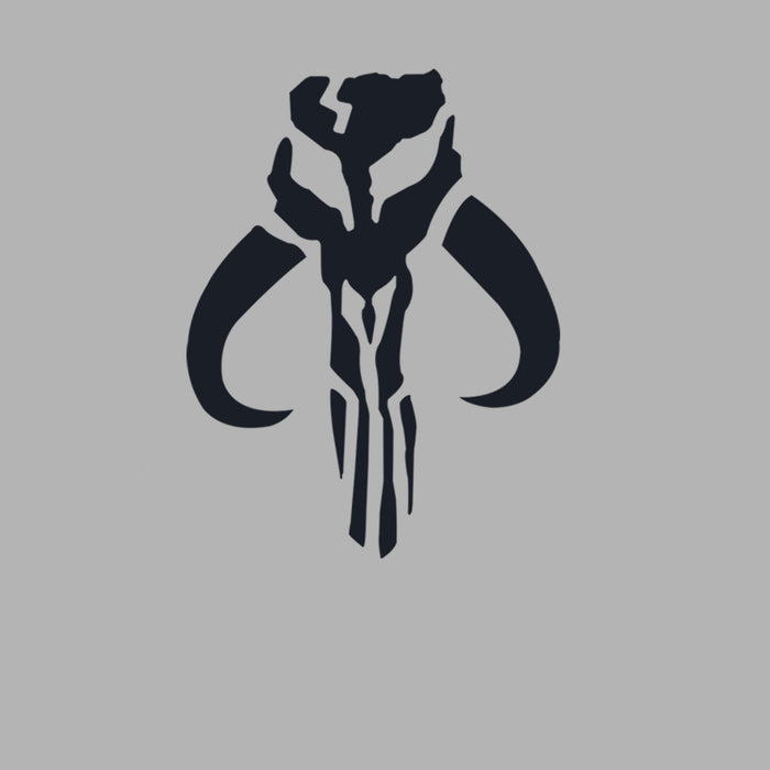 Fifth Sun Men's Star Wars: The Mandalorian Mythosaur Skull Logo Pull Over Hoodie