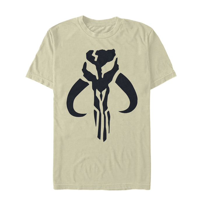 fifth sun Men's Star Wars: The Mandalorian Mythosaur Skull Logo T-Shirt