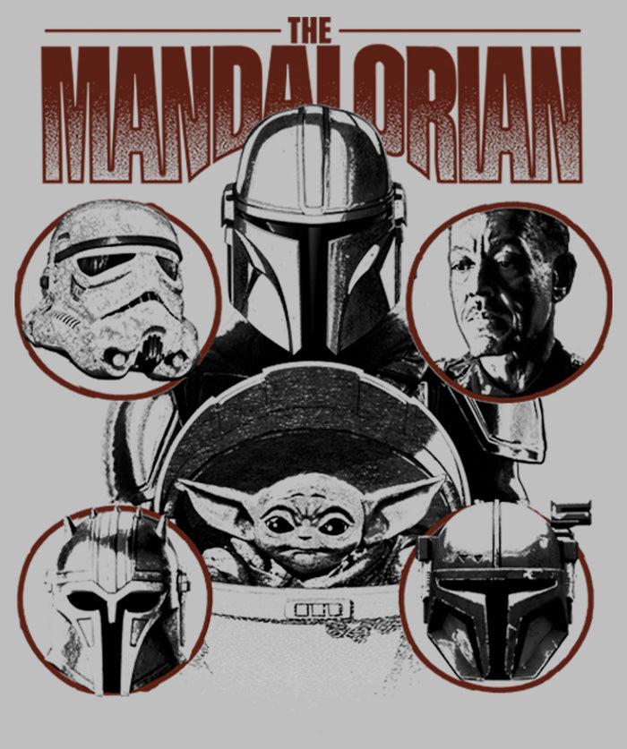 Fifth Sun Men's Star Wars: The Mandalorian Odds-on Favorite Long Sleeve Shirt