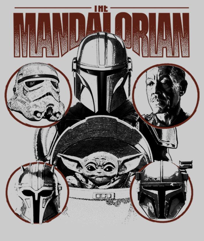 Fifth Sun Men's Star Wars: The Mandalorian Odds-on Favorite Sweatshirt