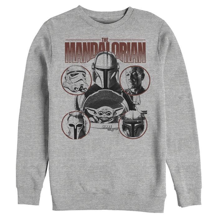 fifth sun Men's Star Wars: The Mandalorian Odds-on Favorite Sweatshirt
