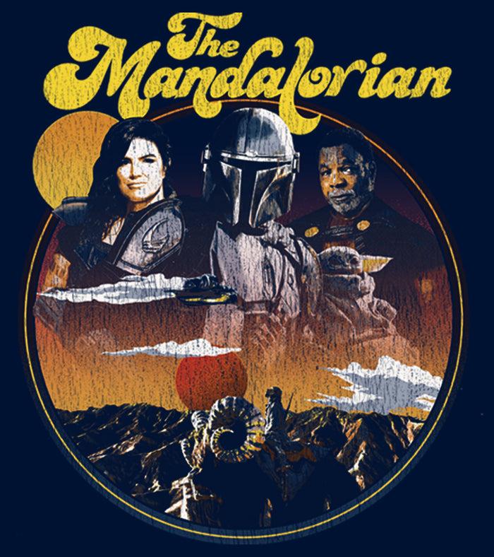 Fifth Sun Men's Star Wars: The Mandalorian Razor Crest Crew Sweatshirt
