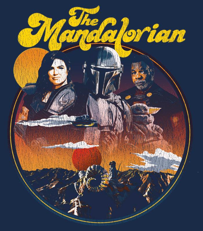Fifth Sun Men's Star Wars: The Mandalorian Razor Crest Crew T-Shirt