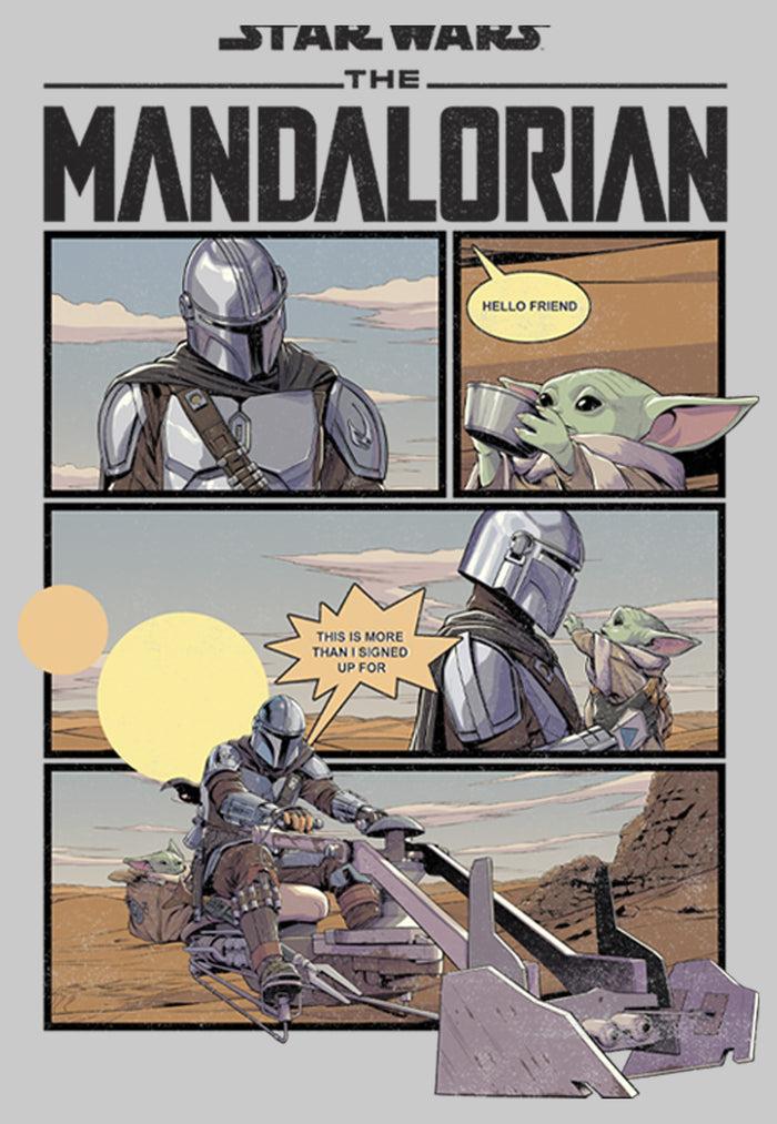 Fifth Sun Men's Star Wars: The Mandalorian Rescue The Child Sweatshirt