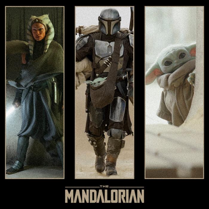 Fifth Sun Men's Star Wars: The Mandalorian Scene Boxes T-Shirt