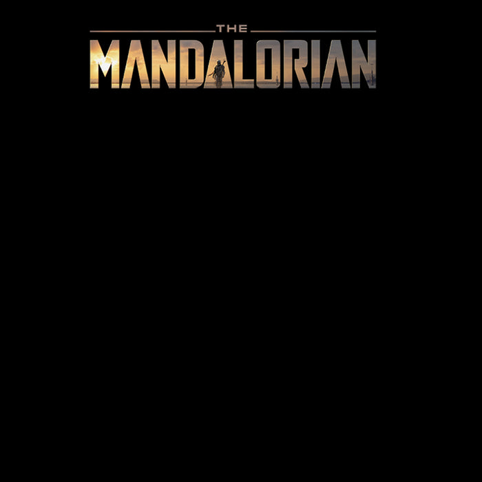 Fifth Sun Men's Star Wars: The Mandalorian Silhouette Logo Pull Over Hoodie
