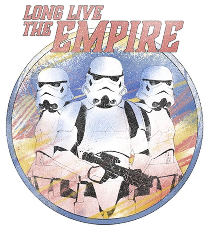 Fifth Sun Men's Star Wars: The Mandalorian Stormtroopers Long Live The Empire Pull Over Hoodie