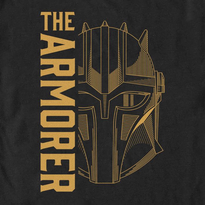Fifth Sun Men's Star Wars: The Mandalorian The Armorer Line Art T-Shirt