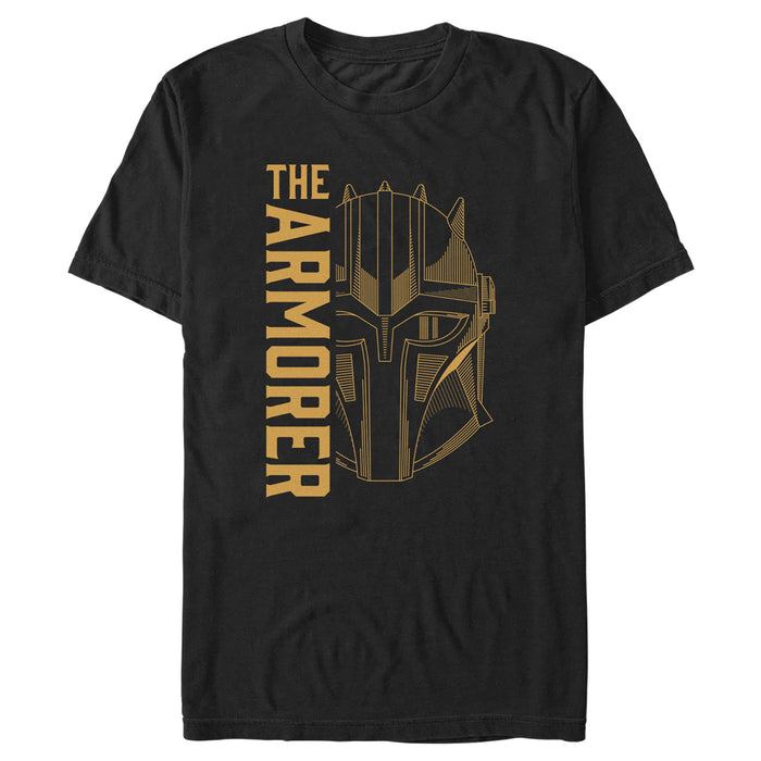 fifth sun Men's Star Wars: The Mandalorian The Armorer Line Art T-Shirt