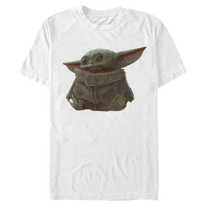 fifth sun Men's Star Wars: The Mandalorian The Child Portrait T-Shirt