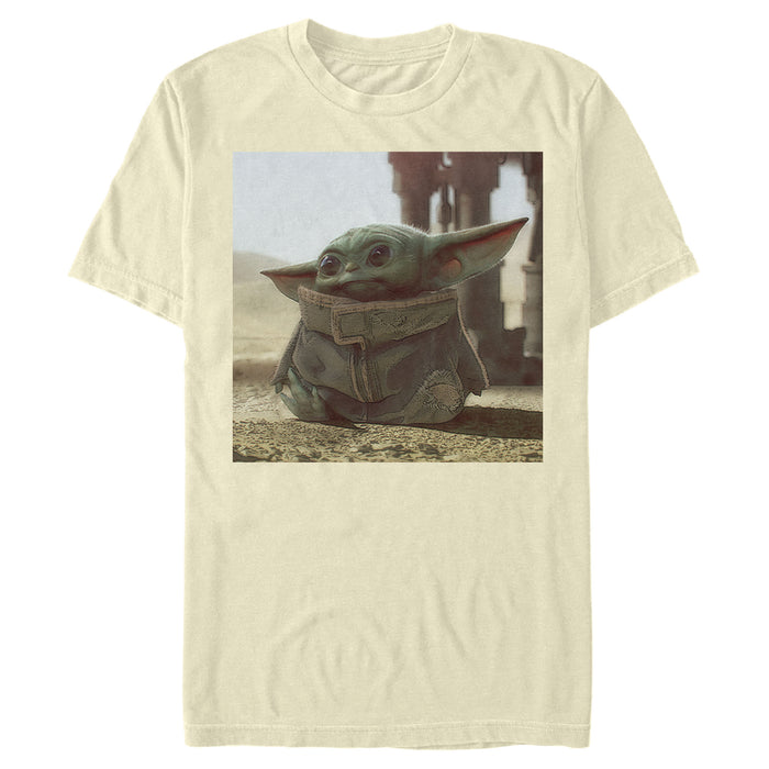 Fifth Sun Men's Star Wars: The Mandalorian The Child Square Frame T-Shirt
