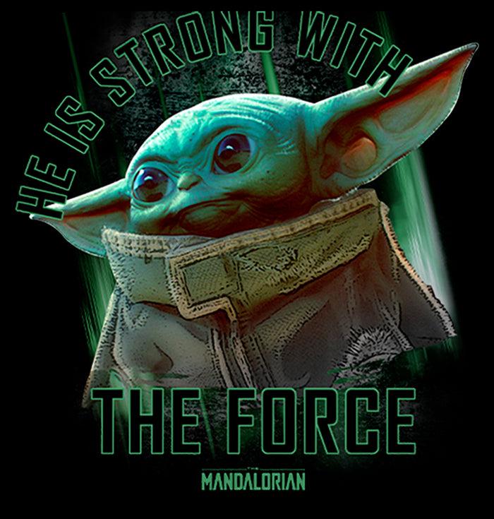 Fifth Sun Men's Star Wars: The Mandalorian The Child Strong Force T-Shirt