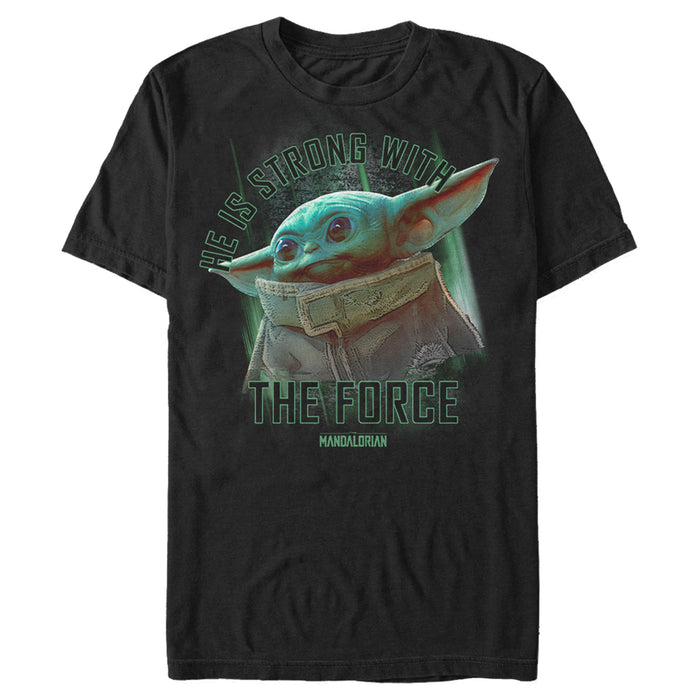 fifth sun Men's Star Wars: The Mandalorian The Child Strong Force T-Shirt