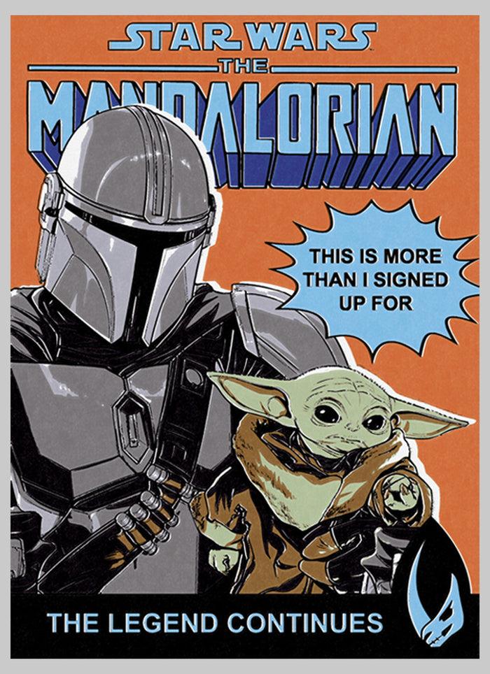 Fifth Sun Men's Star Wars: The Mandalorian The Legend Continues Sweatshirt