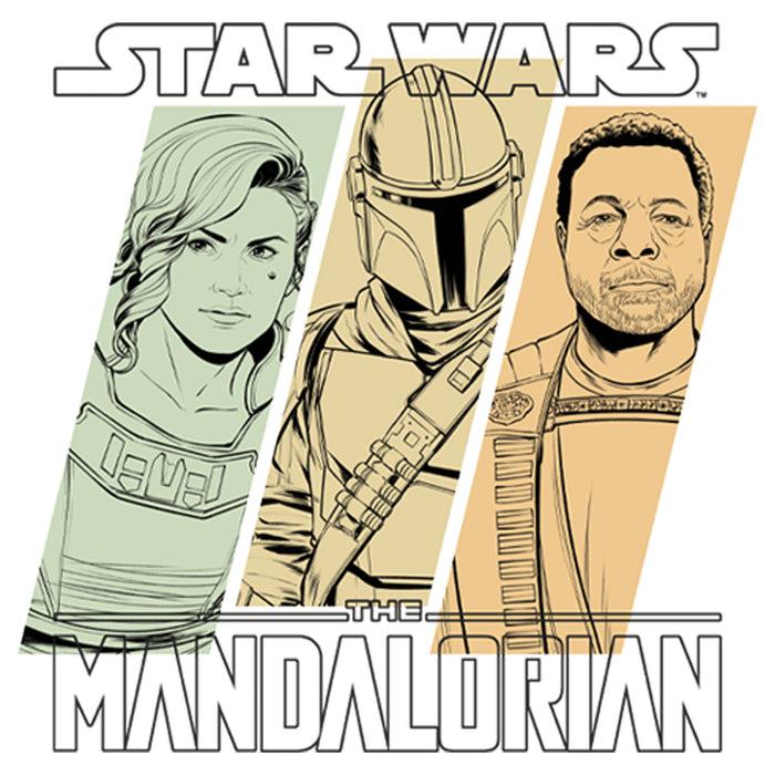 Fifth Sun Men's Star Wars: The Mandalorian The Partnership Pull Over Hoodie