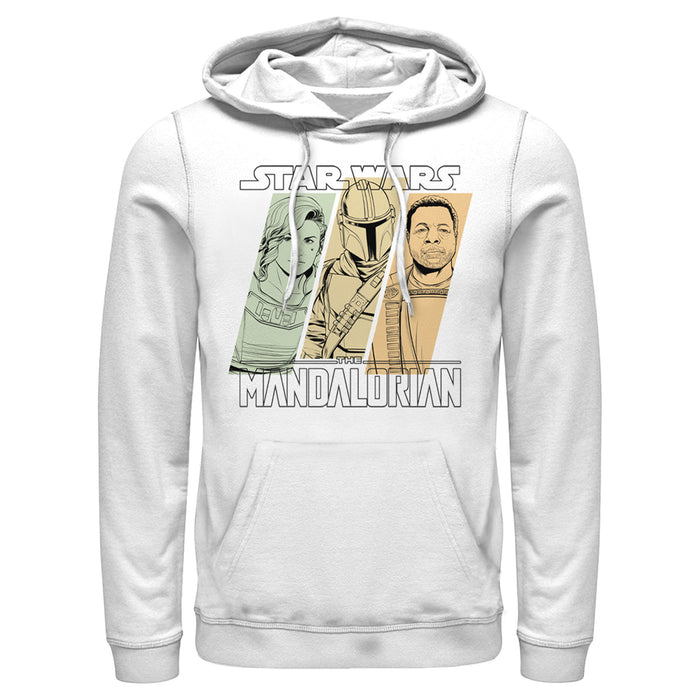 fifth sun Men's Star Wars: The Mandalorian The Partnership Pull Over Hoodie