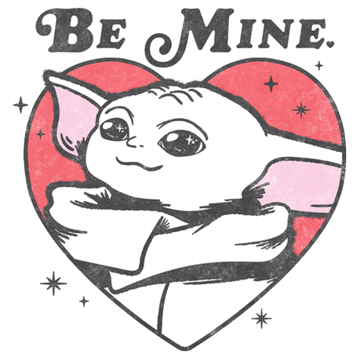 Fifth Sun Men's Star Wars: The Mandalorian Valentine's Day Grogu Be Mine T-Shirt
