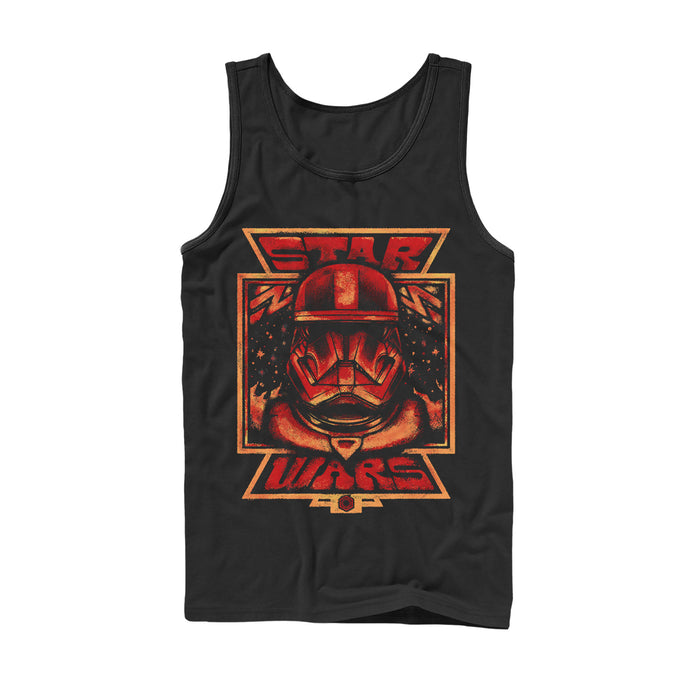 fifth sun Men's Star Wars: The Rise of Skywalker Artistic Sith Trooper Tank Top