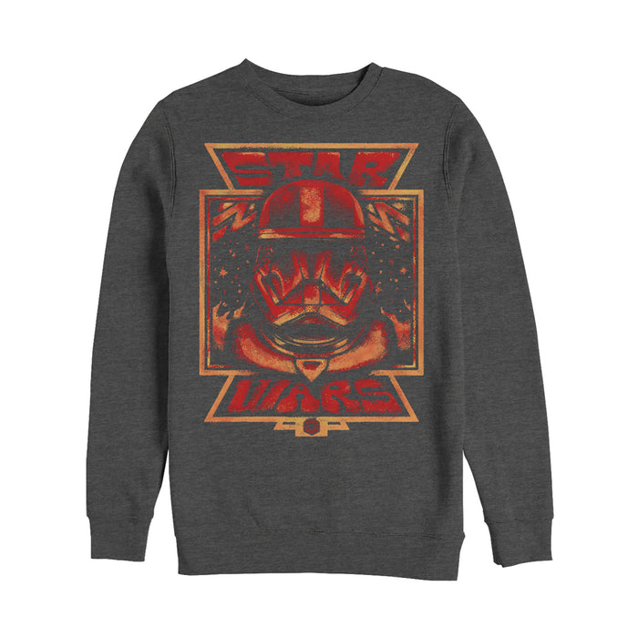 Fifth Sun Men's Star Wars: The Rise Of Skywalker Artistic Sith Trooper Sweatshirt