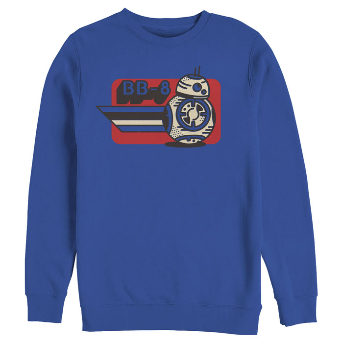 fifth sun Men's Star Wars: The Rise of Skywalker BB-8 on the Run Sweatshirt