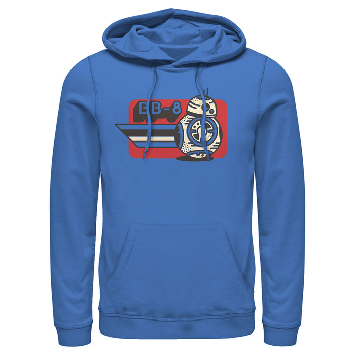 fifth sun Men's Star Wars: The Rise of Skywalker BB-8 on the Run Pull Over Hoodie