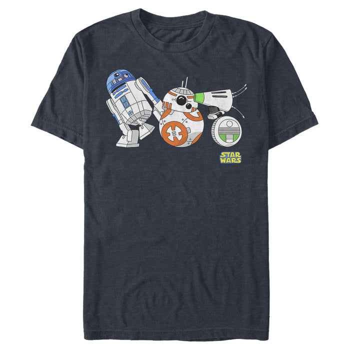 Fifth Sun Men's Star Wars: The Rise Of Skywalker Droid Party T-Shirt