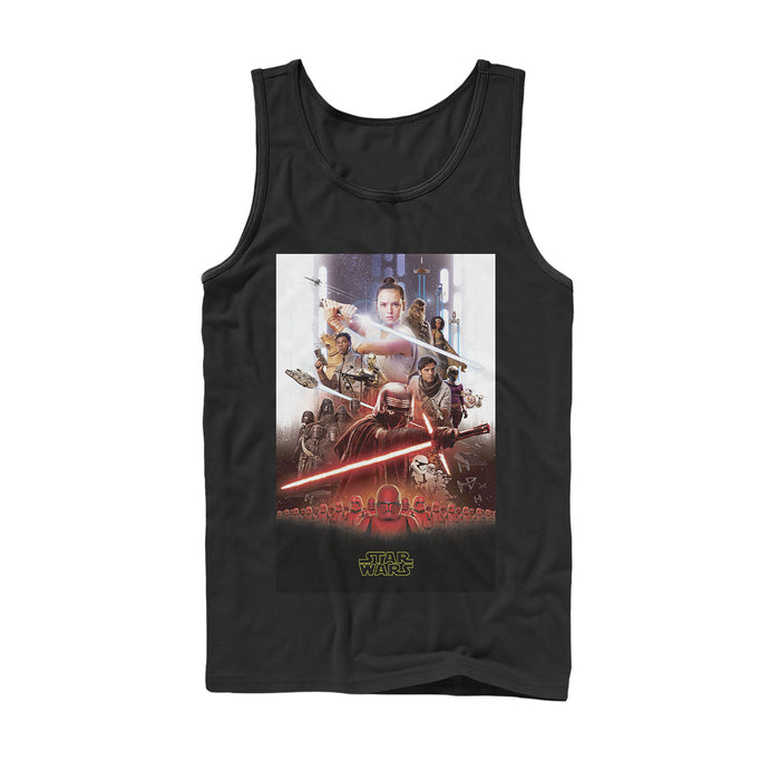 fifth sun Men's Star Wars: The Rise of Skywalker Epic Poster Tank Top