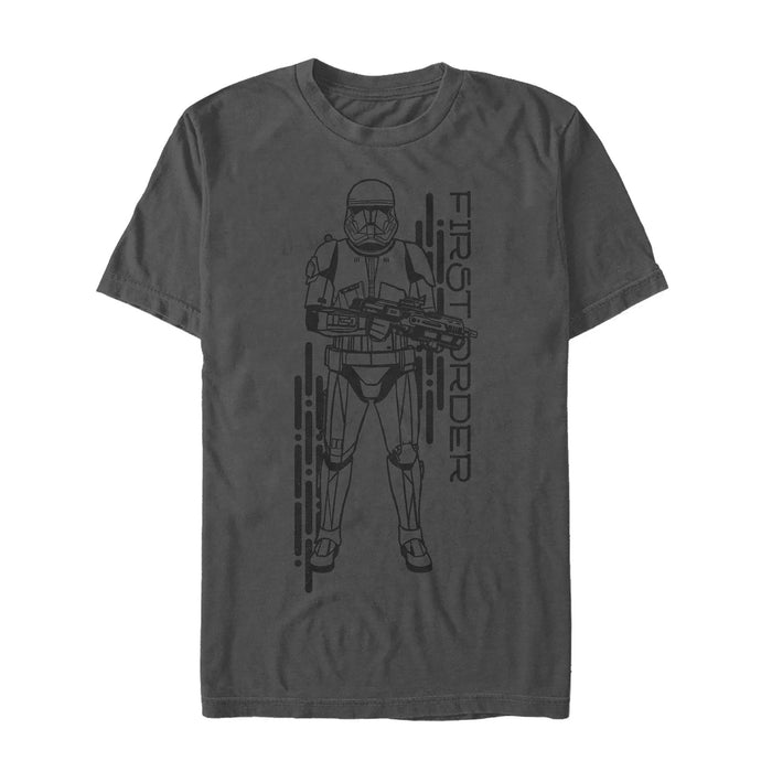 Fifth Sun Men's Star Wars: The Rise Of Skywalker First Order Sith Trooper T-Shirt