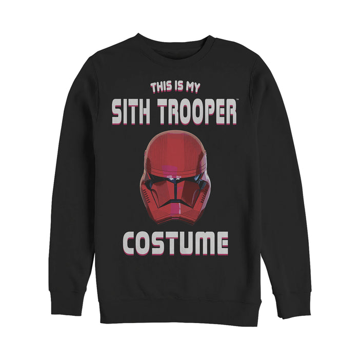 fifth sun Men's Star Wars: The Rise of Skywalker Halloween Sith Trooper Costume Sweatshirt