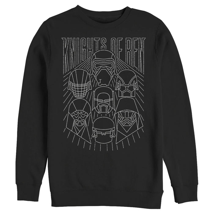 fifth sun Men's Star Wars: The Rise of Skywalker Knights of Ren Streak Sweatshirt