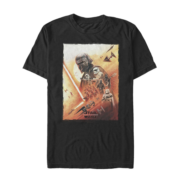 fifth sun Men's Star Wars: The Rise of Skywalker Kylo Poster T-Shirt