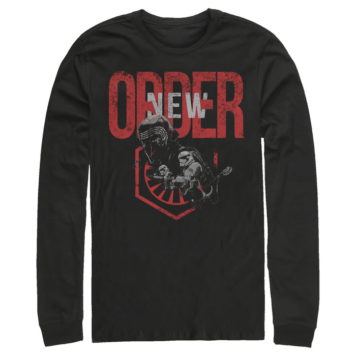 fifth sun Men's Star Wars: The Rise of Skywalker New Order Long Sleeve Shirt