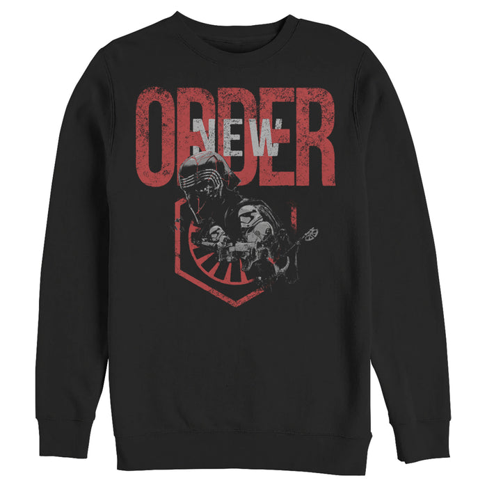 fifth sun Men's Star Wars: The Rise of Skywalker New Order Sweatshirt