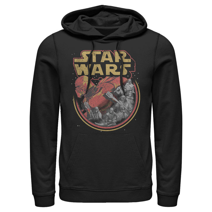 fifth sun Men's Star Wars: The Rise of Skywalker Retro Knights of Ren Pull Over Hoodie