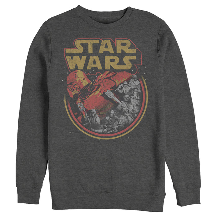 fifth sun Men's Star Wars: The Rise of Skywalker Retro Knights of Ren Sweatshirt