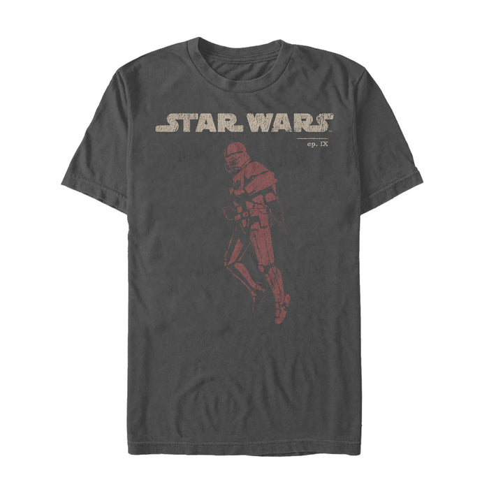 fifth sun Men's Star Wars: The Rise of Skywalker Retro Sith Trooper Flight T-Shirt