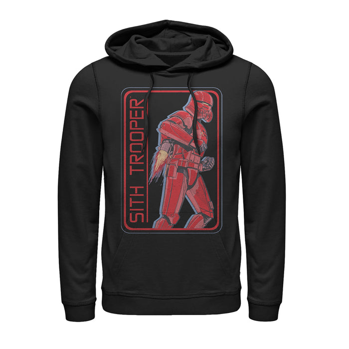 fifth sun Men's Star Wars: The Rise of Skywalker Sith Trooper Rocket Pull Over Hoodie