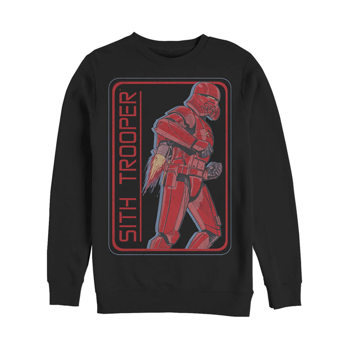 fifth sun Men's Star Wars: The Rise of Skywalker Sith Trooper Rocket Sweatshirt