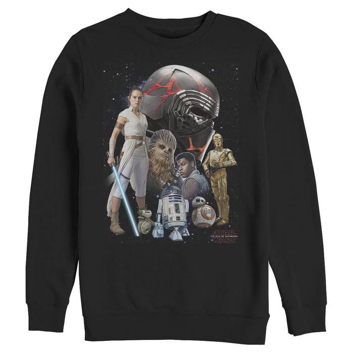 fifth sun Men's Star Wars: The Rise of Skywalker Sith Villain Trooper Sweatshirt