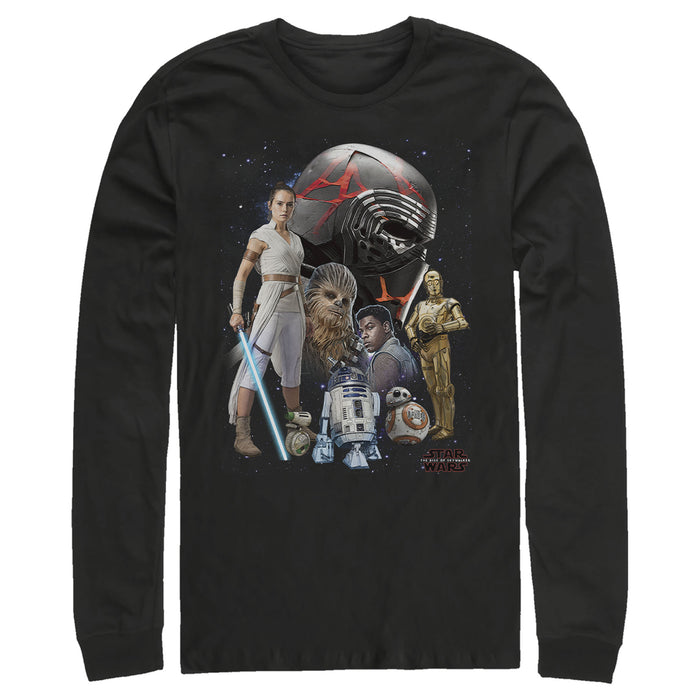 fifth sun Men's Star Wars: The Rise of Skywalker Sith Villain Trooper Long Sleeve Shirt