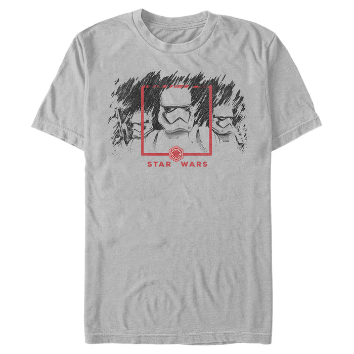 Fifth Sun Men's Star Wars: The Rise Of Skywalker Stormtrooper Smudge T-Shirt