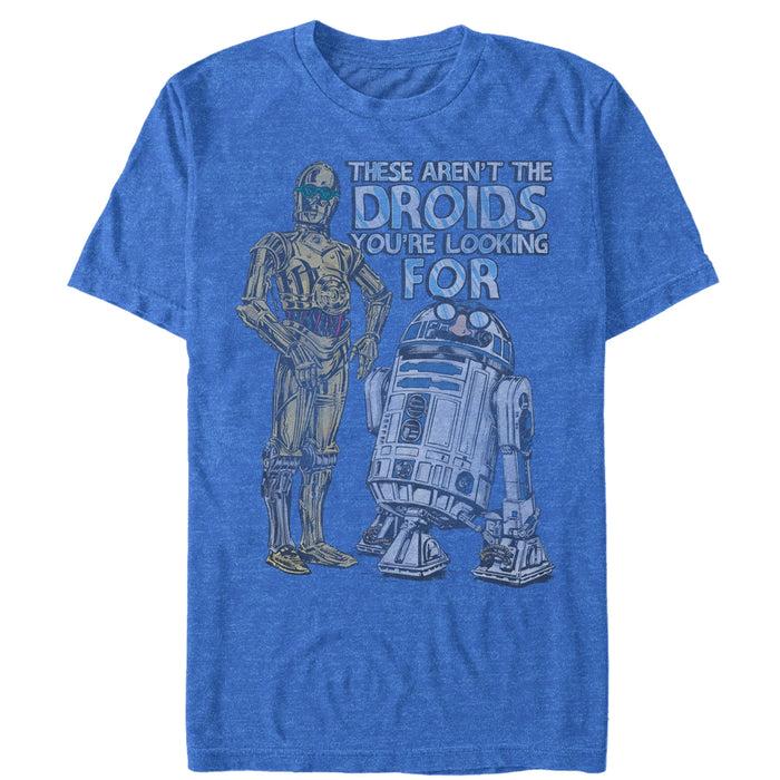 fifth sun Men's Star Wars These Aren't the Droids You're Looking For T-Shirt