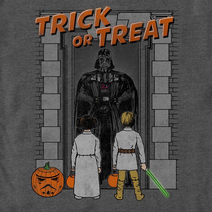 Fifth Sun Men's Star Wars Trick Or Treat At Vader’s House T-Shirt