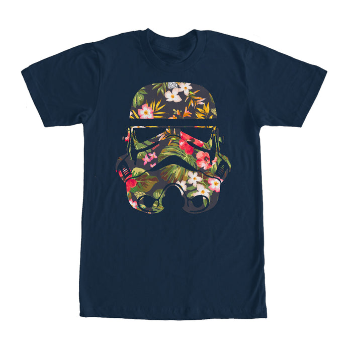 fifth sun Men's Star Wars Tropical Stormtrooper T-Shirt