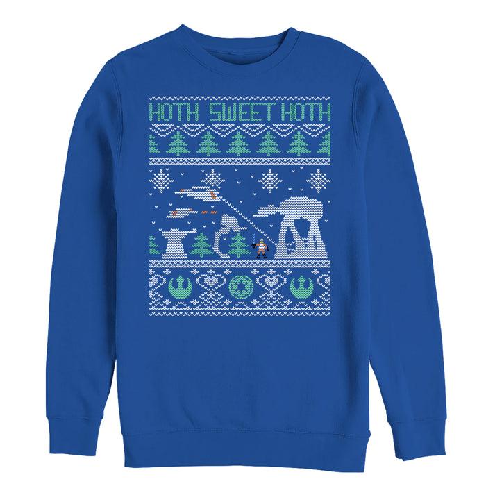 Fifth Sun Men's Star Wars Ugly Christmas Hoth Sweet Hoth Sweatshirt