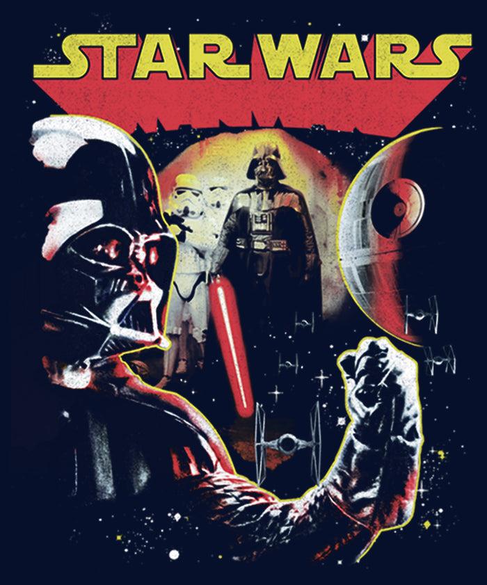 Fifth Sun Men's Star Wars Vader Collage Pull Over Hoodie