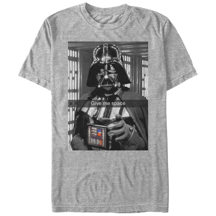 fifth sun Men's Star Wars Vader Give Me Space T-Shirt